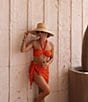 Gianni Bini x Shea Leigh Mills Spritz Lace Textured Sarong Cover-Up, Color:Sebastian - Image 5