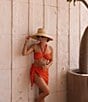 Gianni Bini x Shea Leigh Mills Spritz Lace Textured Sarong Cover-Up, Color:Sebastian - Image 5