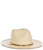 Gianni Bini x Shea Leigh Mills Sunday Fedora Hat, Color:Natural - Image 2