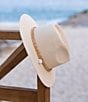 Gianni Bini x Shea Leigh Mills Sunday Fedora Hat, Color:Natural - Image 2