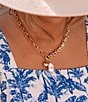Gianni Bini x Shea Leigh Mills Sunday Short Pearl Pendant Necklace, Color:Pearl - Image 1
