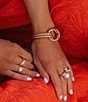 Gianni Bini x Shea Leigh Mills The Captain Cuff Bracelet, Color:Gold - Image 4