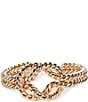 Gianni Bini x Shea Leigh Mills The Captain Cuff Bracelet, Color:Gold - Image 1
