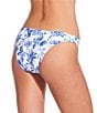 Gianni Bini x Shea Leigh Mills Waterloo High Leg Swim Bottom, Color:Blue - Image 2