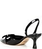 Gianni Bini x Sydney Silverman Sara Patent Buckle Hardware Slingback Pumps - Image 3