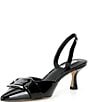 Gianni Bini x Sydney Silverman Sara Patent Buckle Hardware Slingback Pumps - Image 4