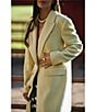 Gianni Bini x Sydney Silverman The Jenna Wool Blend Single Breasted Notch Collar Coat - Image 6