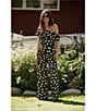 Gianni Bini x Sydney Silverman The Rudman Satin Polka Dot Print One Shoulder Coordinating Top, Color:Brown Polka - Image 5