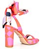 Color:Multi - Image 3 - x Venita Aspen Amena Printed Bow Back Dress Sandals