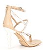 Color:Spanish Sand - Image 3 - x Venita Aspen Esme Leather Pearl Dress Sandals