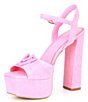 Color:Azalea - Image 5 - x Venita Aspen Sienna Suede Platform Dress Sandals