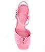 Color:Azalea - Image 6 - x Venita Aspen Sienna Suede Platform Dress Sandals