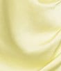 Gianni Bini Yelena Satin High Mock Neck Sleeveless Long Sheath Dress, Color:Light Yellow - Image 3