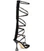 Color:Black/Multi - Image 2 - Zaxton Tall Multicolor Rhinestone Strap Dress Sandals