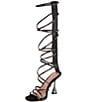 Color:Black/Multi - Image 4 - Zaxton Tall Multicolor Rhinestone Strap Dress Sandals