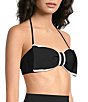 Gibson & Latimer 4-Way Stretch Bow Front Bandeau Swim Top - Image 4