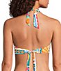 Gibson & Latimer Capri Isle Twist Front Halter Swim Top - Image 2