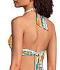 Gibson & Latimer Capri Isle Twist Front Halter Swim Top - Image 5