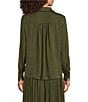 Gibson & Latimer Collared Button Down Long Sleeve Woven Coordinating Shirt - Image 6
