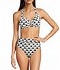 Gibson & Latimer Energy Circles V-Wire Halter Swim Top - Image 5