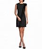 Gibson & Latimer Feather Detail Shift Short Dress - Image 1