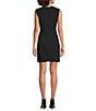 Gibson & Latimer Feather Detail Shift Short Dress - Image 2