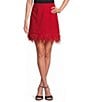 Gibson & Latimer Feather Trim Skirt - Image 4