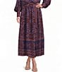 Gibson & Latimer High Rise Flare Coordinating Maxi Skirt - Image 1