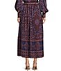 Gibson & Latimer High Rise Flare Coordinating Maxi Skirt - Image 2