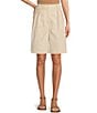 Color:Khaki - Image 1 - High Rise Pleated Walking Bermuda Trouser Short