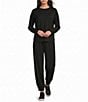 Gibson & Latimer Knit Solid Drop Shoulder Top - Image 6