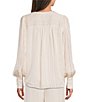 Gibson & Latimer Long Sleeve Striped Coordinating Blouse - Image 2