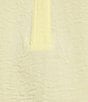Gibson & Latimer Moonshadow Satin Split V-Neck Dropped Short Roll Tab Sleeve Hi-Low Shirttail Blouse - Image 4