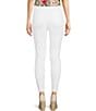 Color:White - Image 2 - Perfect Fit Skinny Twill Crop Pants