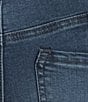 Color:Med Blue Wash - Image 4 - Perfect Fit Crop Skinny Stretch Denim Jeans