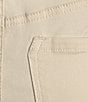 Gibson & Latimer Perfect Fit Twill Mid Rise Roll-Cuff Skinny Jeans, Color:Vanilla - Image 4