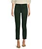 Color:Hunter Green - Image 1 - Perfect Fit Roll-Cuff Skinny Twill Pants