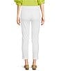 Color:White - Image 2 - Perfect Fit Roll-Cuff Skinny Twill Pants