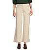 Gibson & Latimer Perfect Fit Palazzo Twill Pants, Color:Vanilla - Image 1