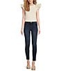 Gibson & Latimer Perfect Fit Skinny Jeggings, Color:Dark Wash - Image 3