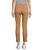 Color:Nugget - Image 2 - Perfect Fit Ankle Side Slit Skinny Twill Jeans