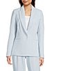 Gibson & Latimer Perfect Fit Woven Notch Lapel Long Sleeve Coordinating Suiting Blazer - Image 3