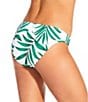 Gibson & Latimer Rainforest Palms Classic Hipster Swim Bottom, Color:Green - Image 2