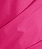 Gibson & Latimer Round Neck Sleeveless Ruched Side Sheath Midi Dress, Color:Magenta - Image 3