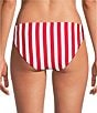 Gibson & Latimer Shoreline Stripe Classic Hipster Swim Bottom - Image 2