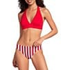 Gibson & Latimer Shoreline Stripe Classic Hipster Swim Bottom - Image 5