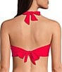 Gibson & Latimer Solid V-Wire Halter Swim Top - Image 2