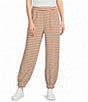 Gibson & Latimer Striped Knit Balloon Coordinating Pants - Image 1