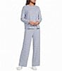 Gibson & Latimer Striped Pull-On Knit Coordinating Pants - Image 3