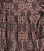 Gibson & Latimer V-Neck Long Bell Sleeve Dress - Image 3